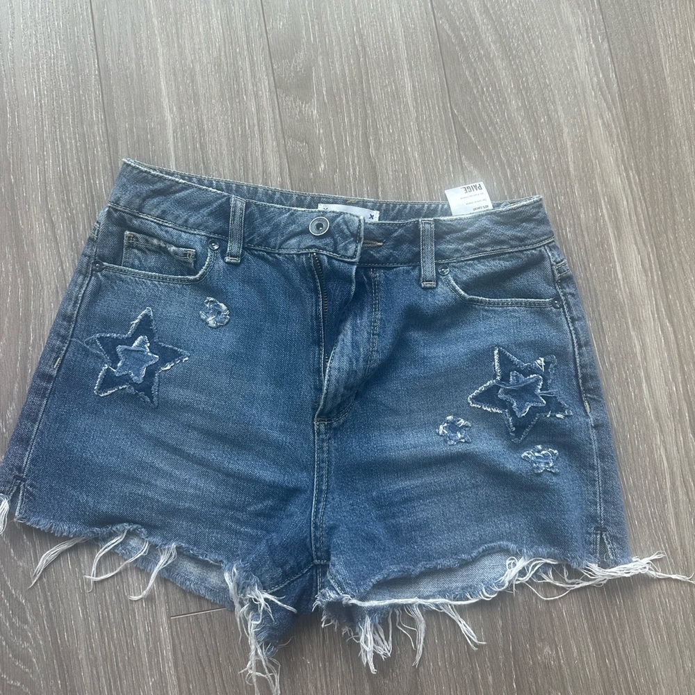 Paige denim shorts size 26 run a little small